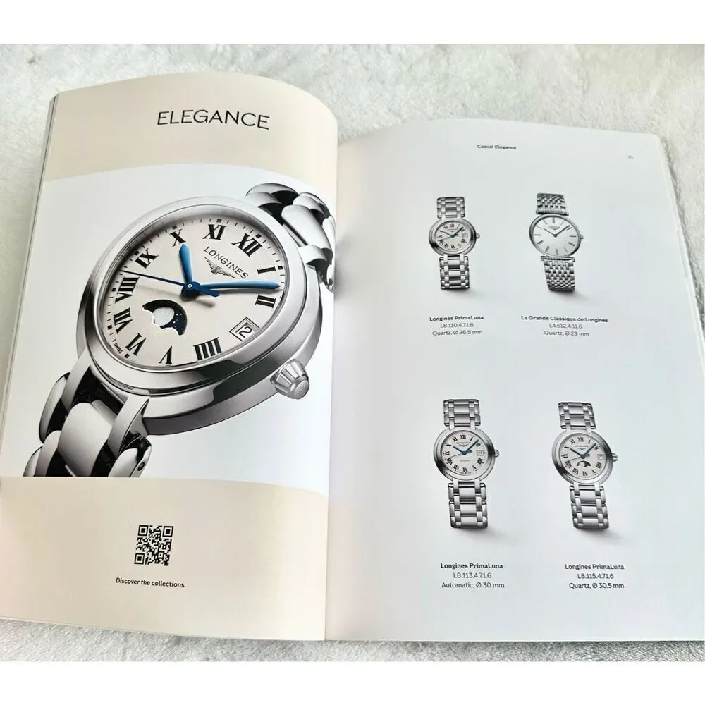 Collections 21-22 LONGINES catalogue
